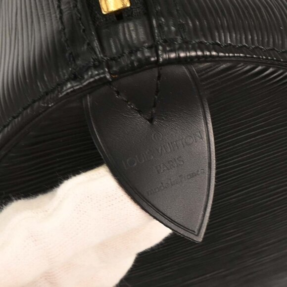 Louis Vuitton Black Epi Keepall 45 Travel Handbag M42972 VI0985 115793 - Picture 4 of 8